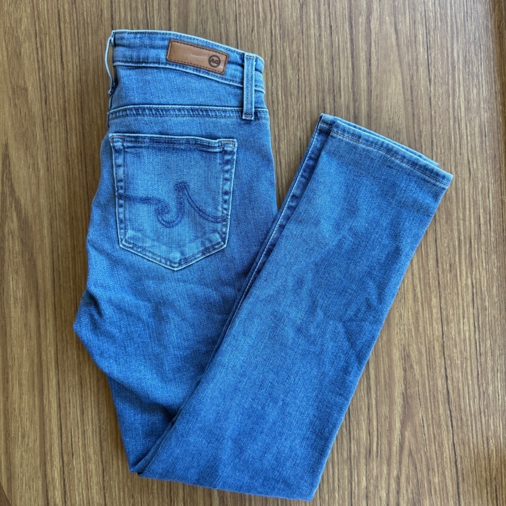 AG Jeans “Prima Crop” Cigarette Jeans Size 25R